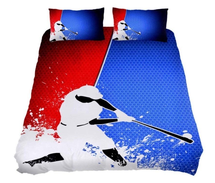 Baseball Player Bedding Set