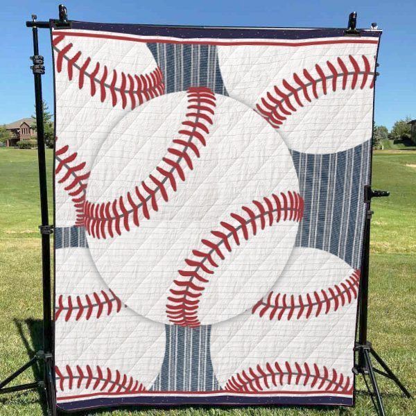 Baseball QH100704B TBG Quilt Blanket