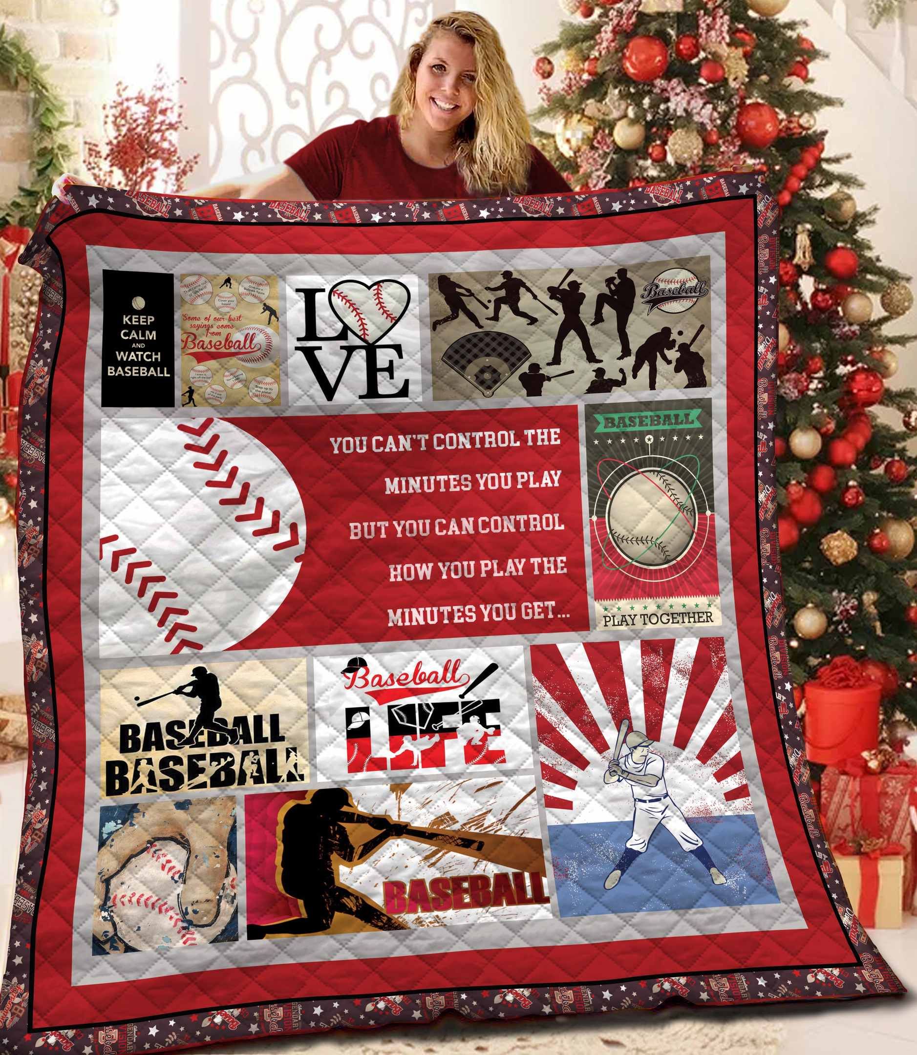 Baseball Quilt Blanket BBB081120SM