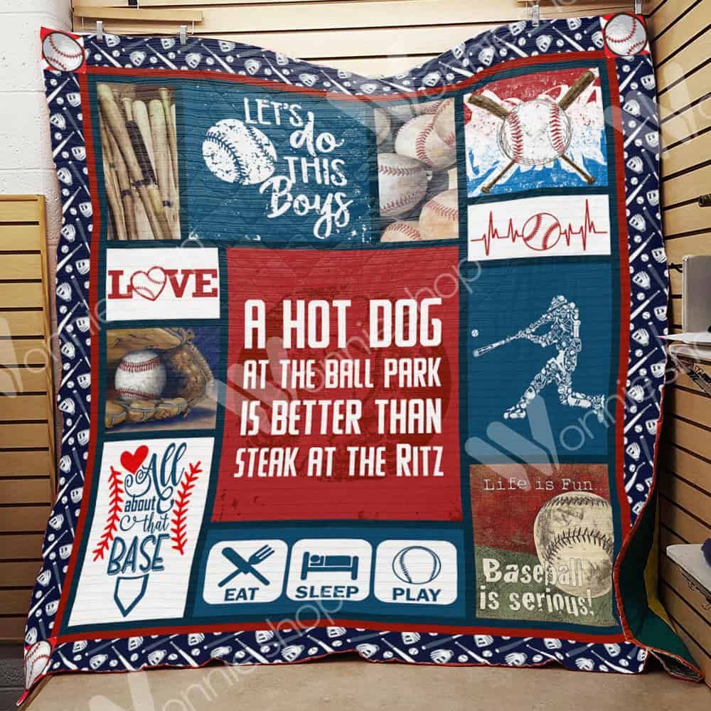 Baseball Quilt Blanket DHC0502745TD