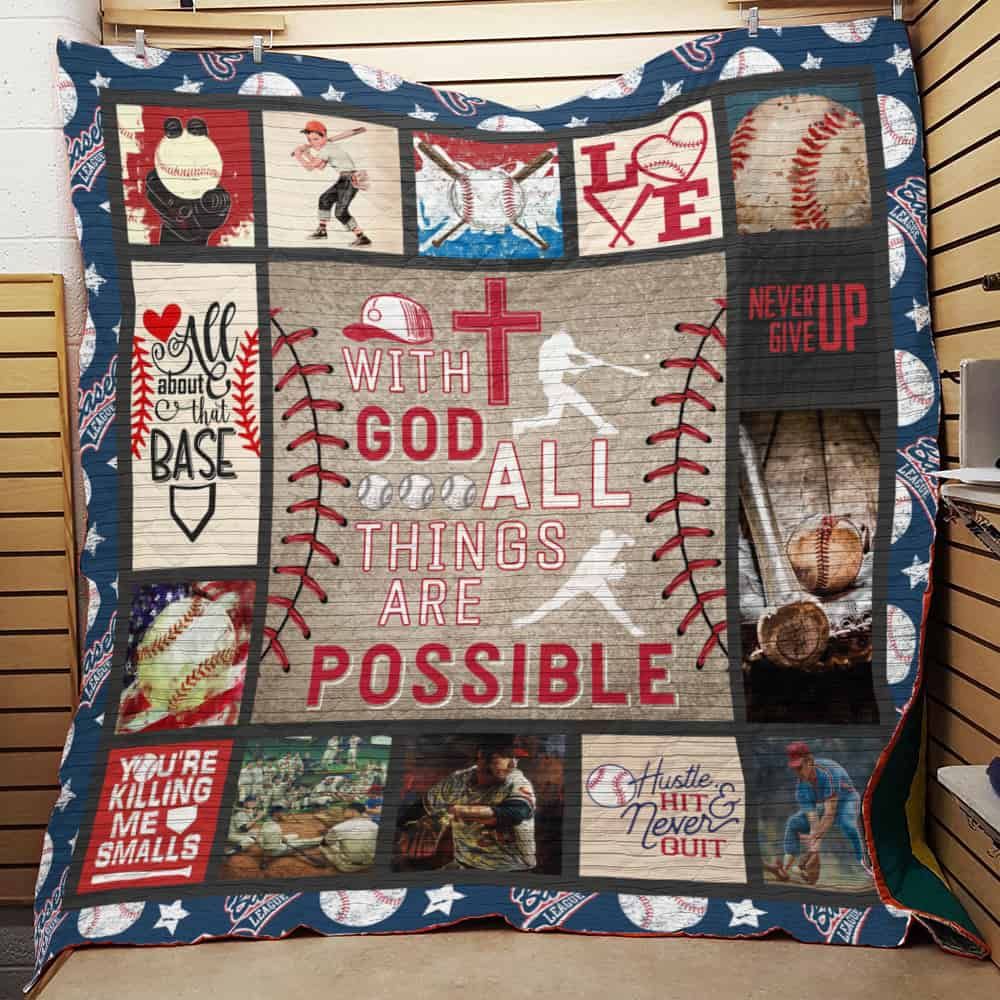 Baseball Quilt Blanket DHC0502834TD