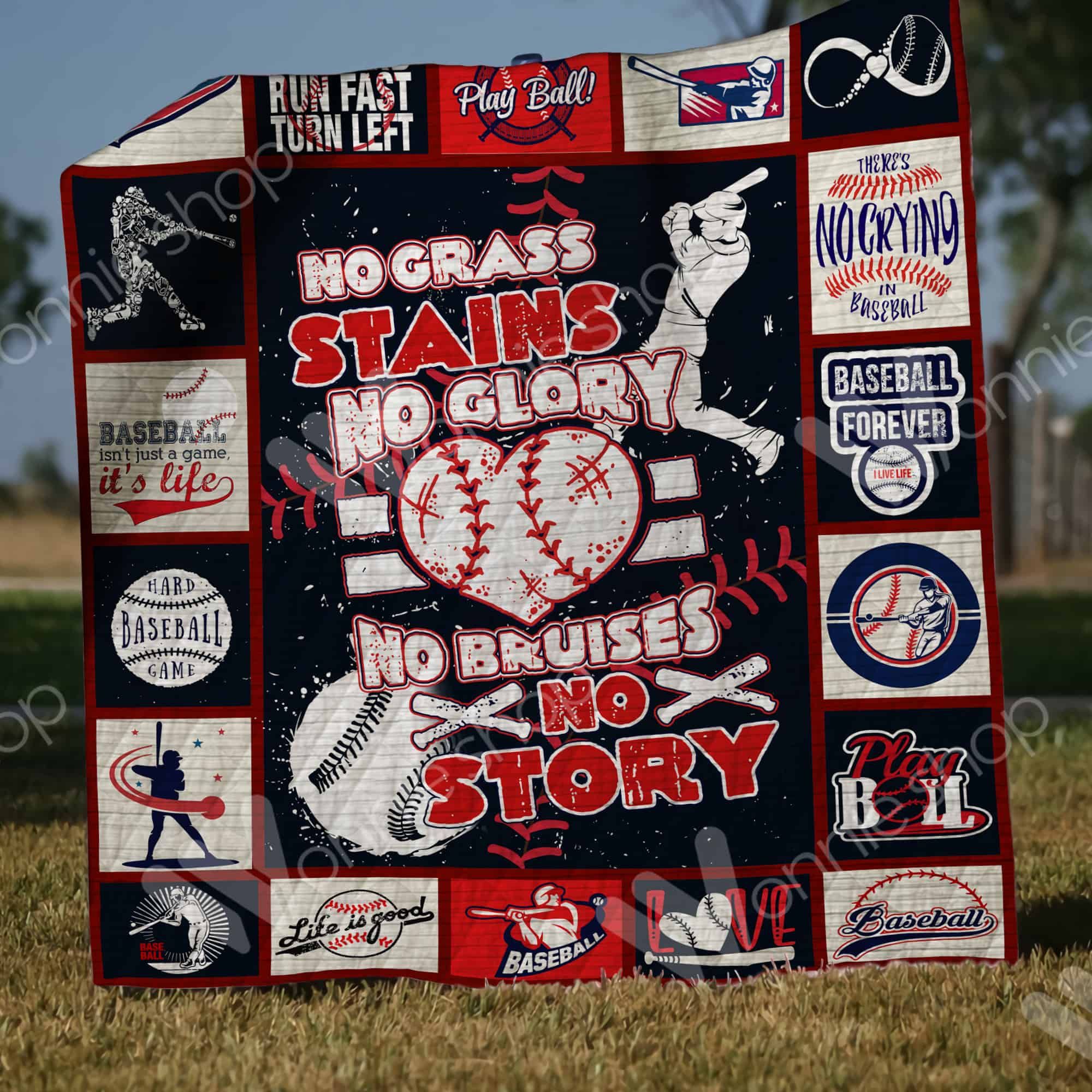 Baseball Quilt Blanket DHC1002794TD