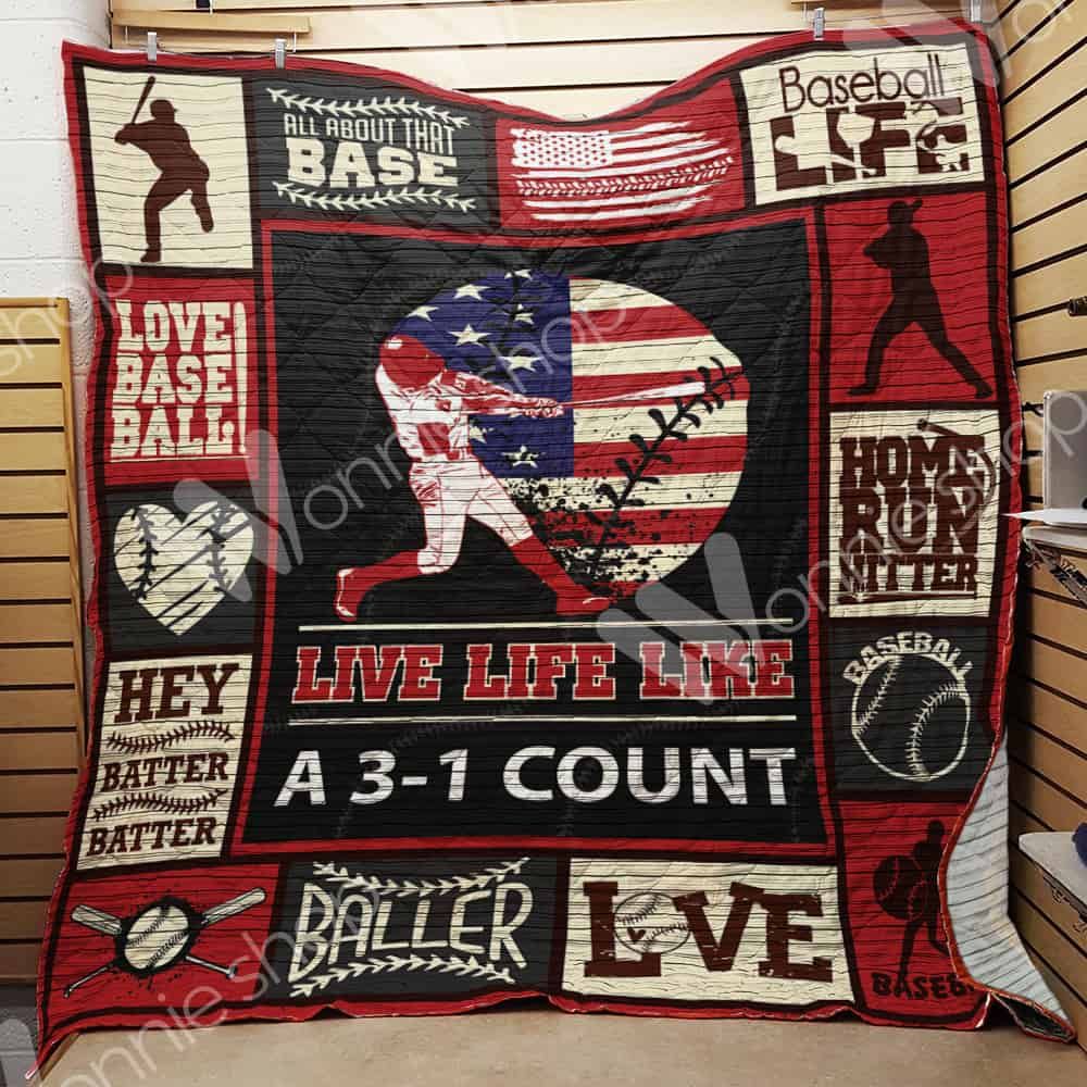 Baseball Quilt Blanket DHC1102128TD