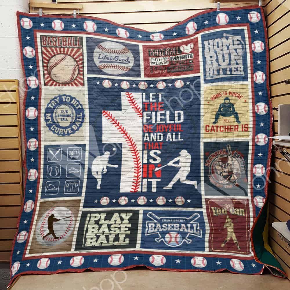 Baseball Quilt Blanket DHC1102989TD