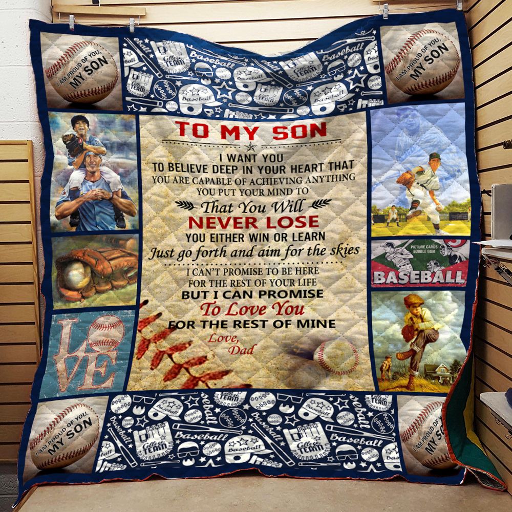 Baseball Quilt Blanket DHC1301572VT