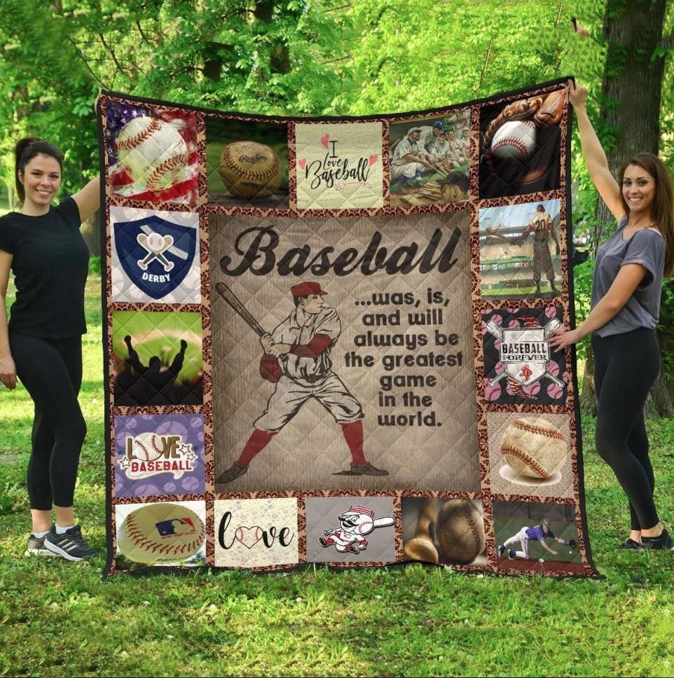 Baseball Quilt Blanket DHC1312357VT