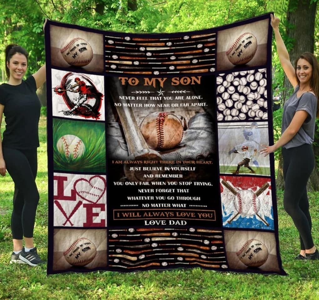 Baseball Quilt Blanket DHC1312361VT
