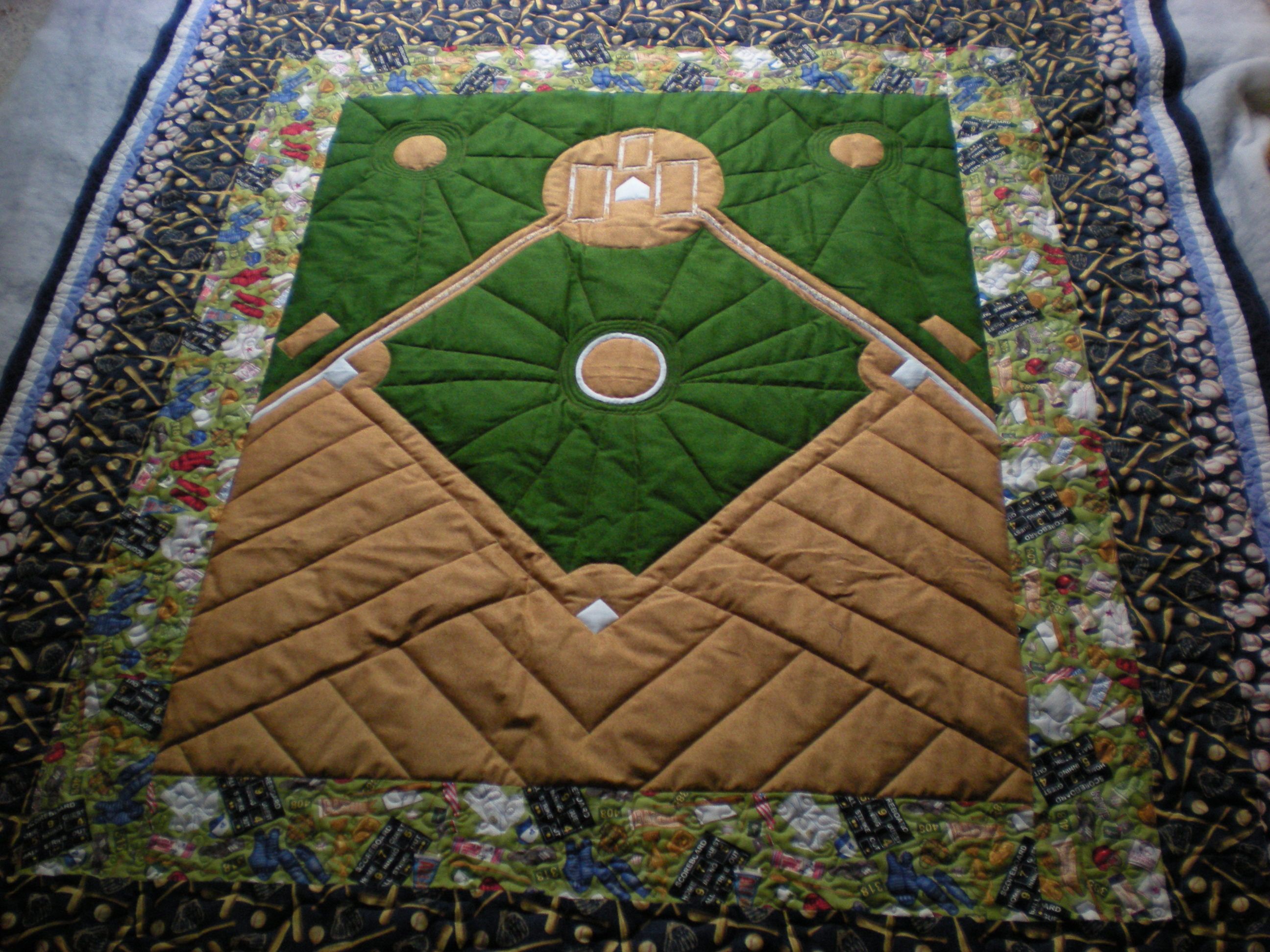 Baseball Quilt Blanket DHC3101264LT