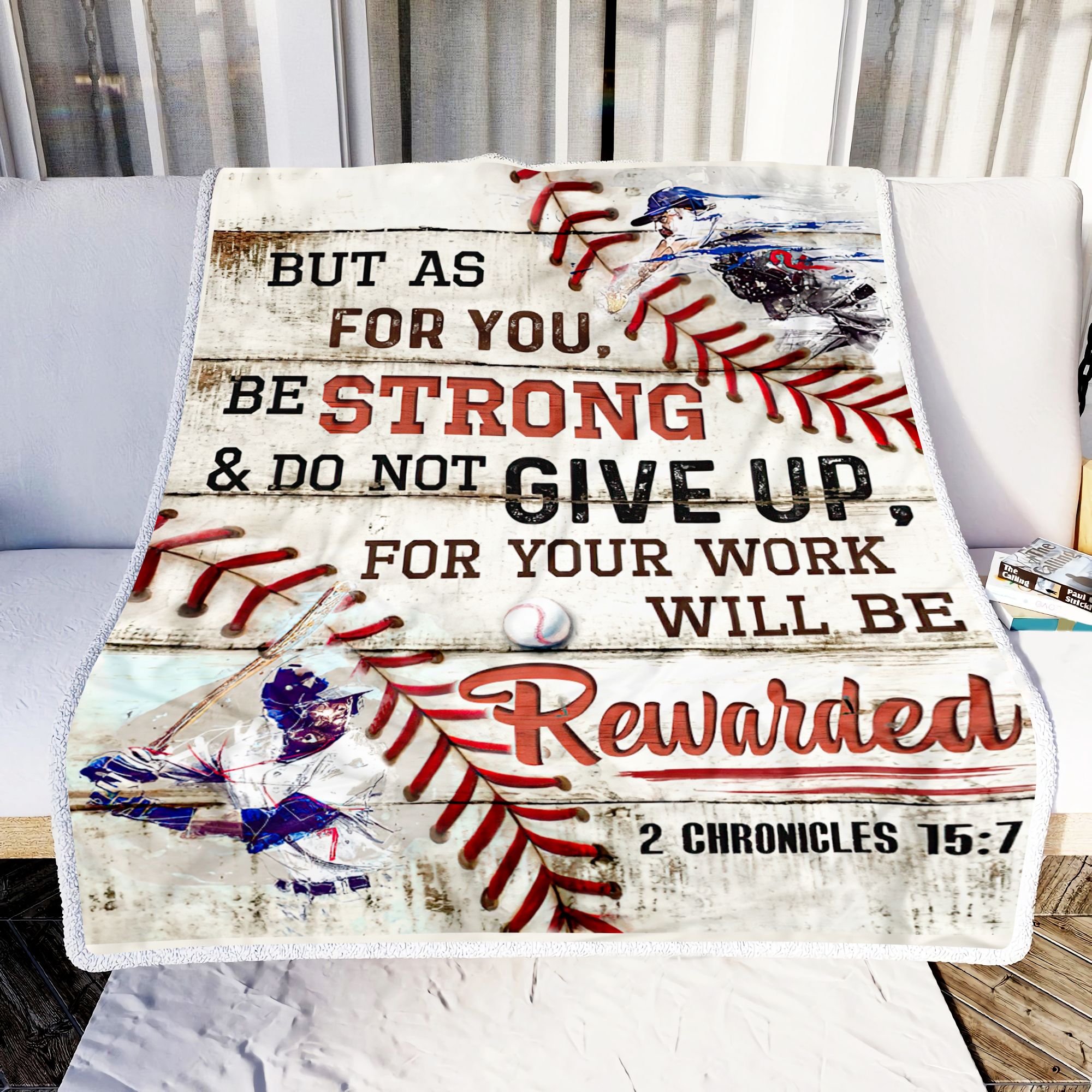 Baseball Reward Fleece Blanket