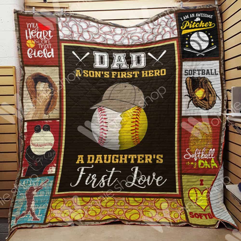 Baseball Softball Quilt Blanket DHC1102405TD