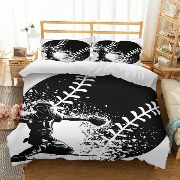 Baseball Star Makes History Bedding Set