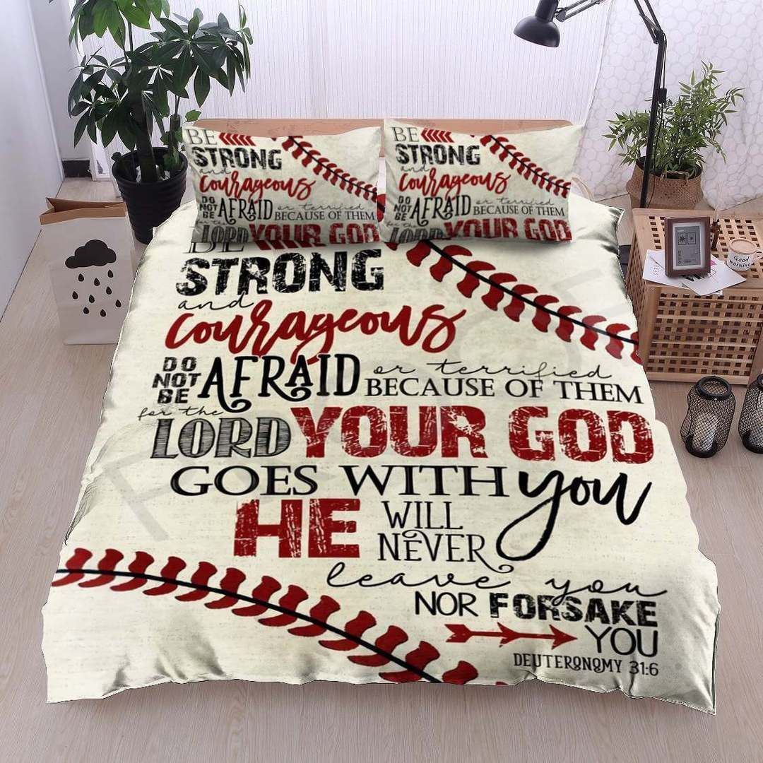 Baseball Strong Bedding Set