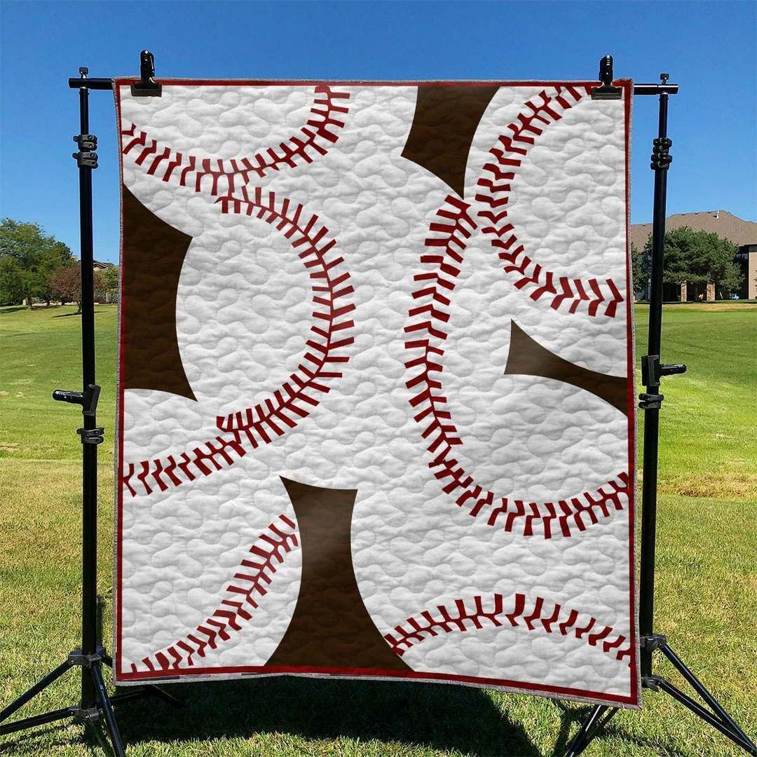 Baseball TD TD270946 Quilt Blanket