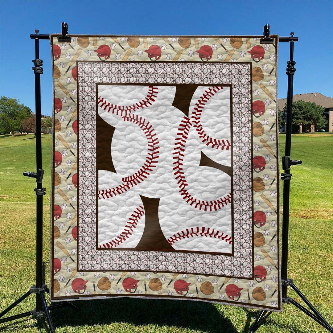 Baseball TD270931 Quilt Blanket
