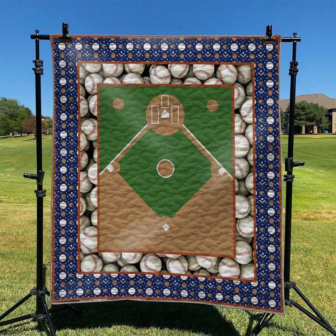 Baseball TD270942 Quilt Blanket
