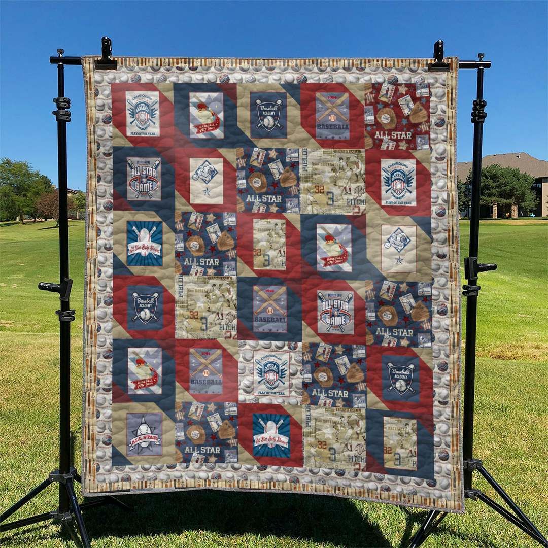 Baseball TD2809019 Quilt Blanket