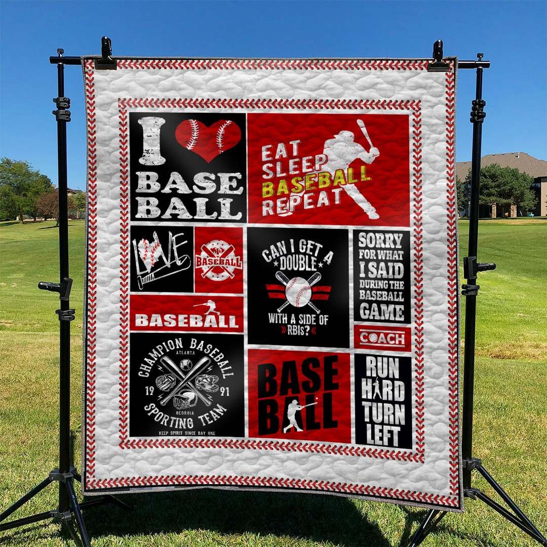 Baseball TD2809020 Quilt Blanket