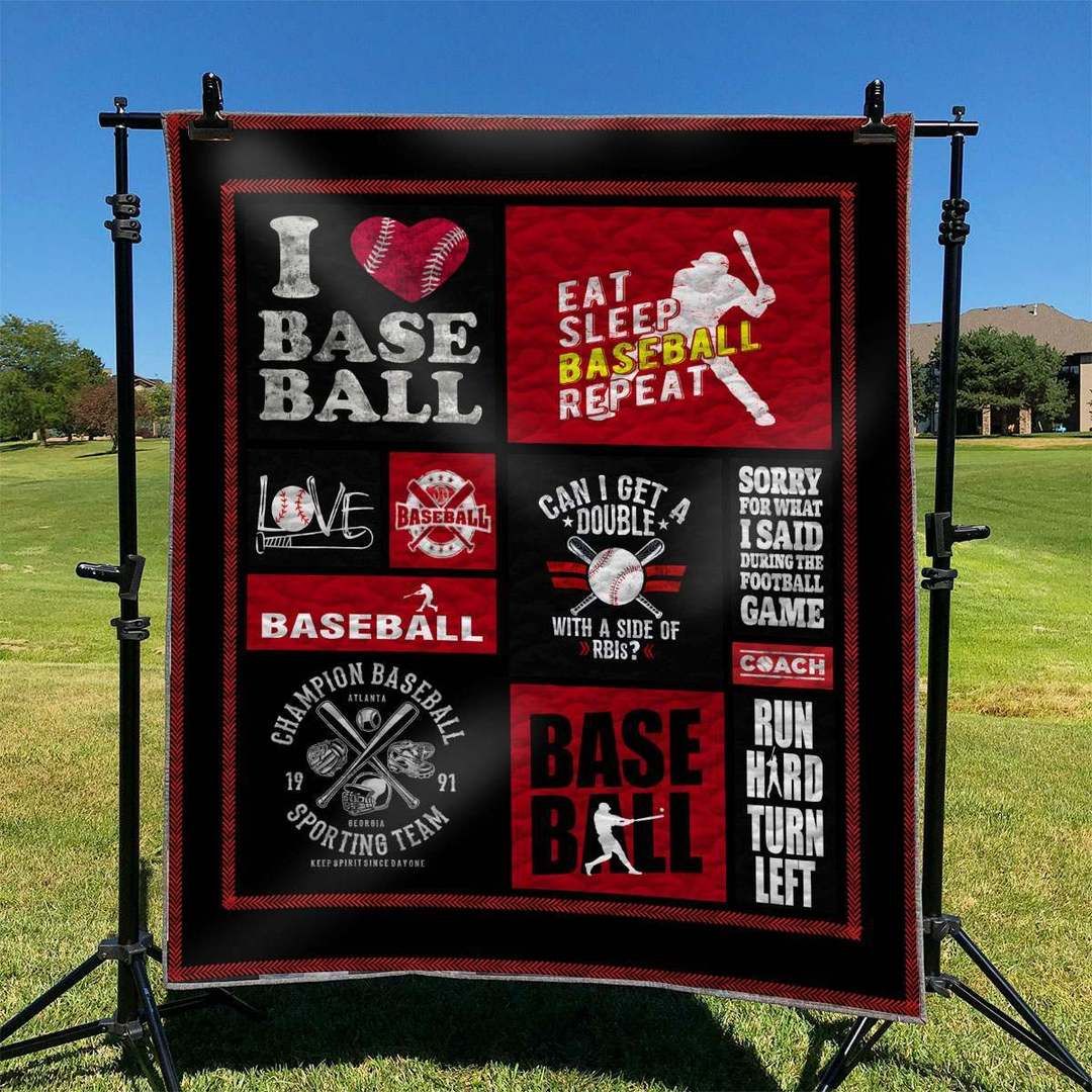 Baseball TD2809021 Quilt Blanket