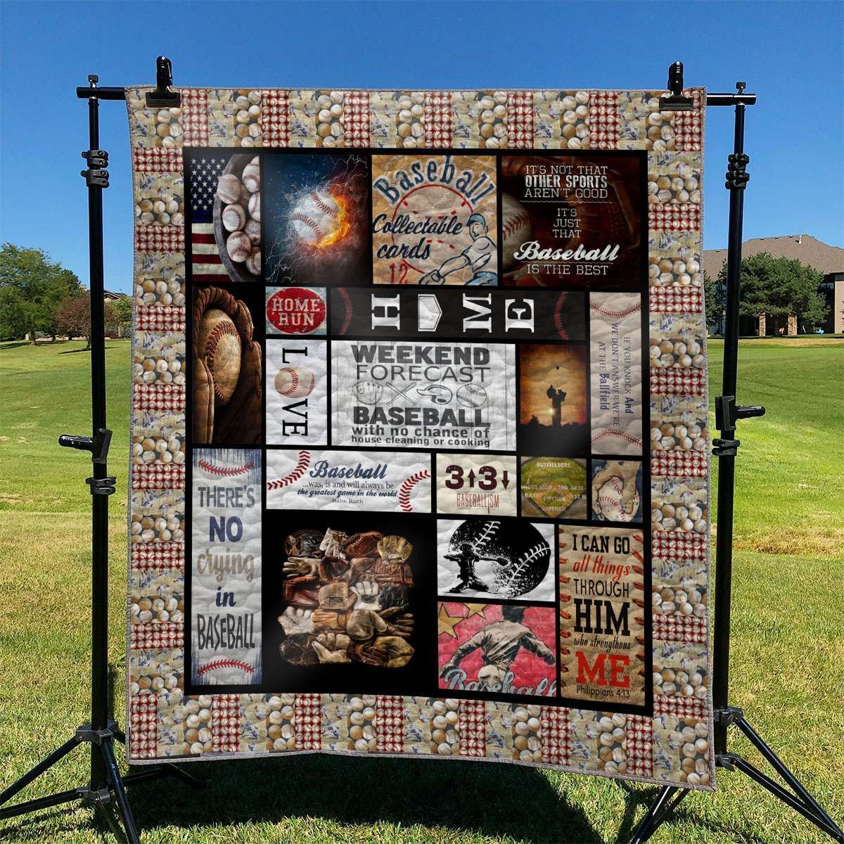 Baseball TD2809023 Quilt Blanket