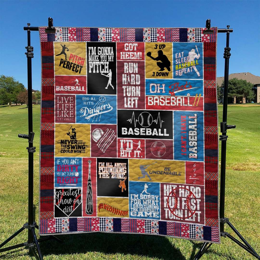Baseball TD2809024 Quilt Blanket