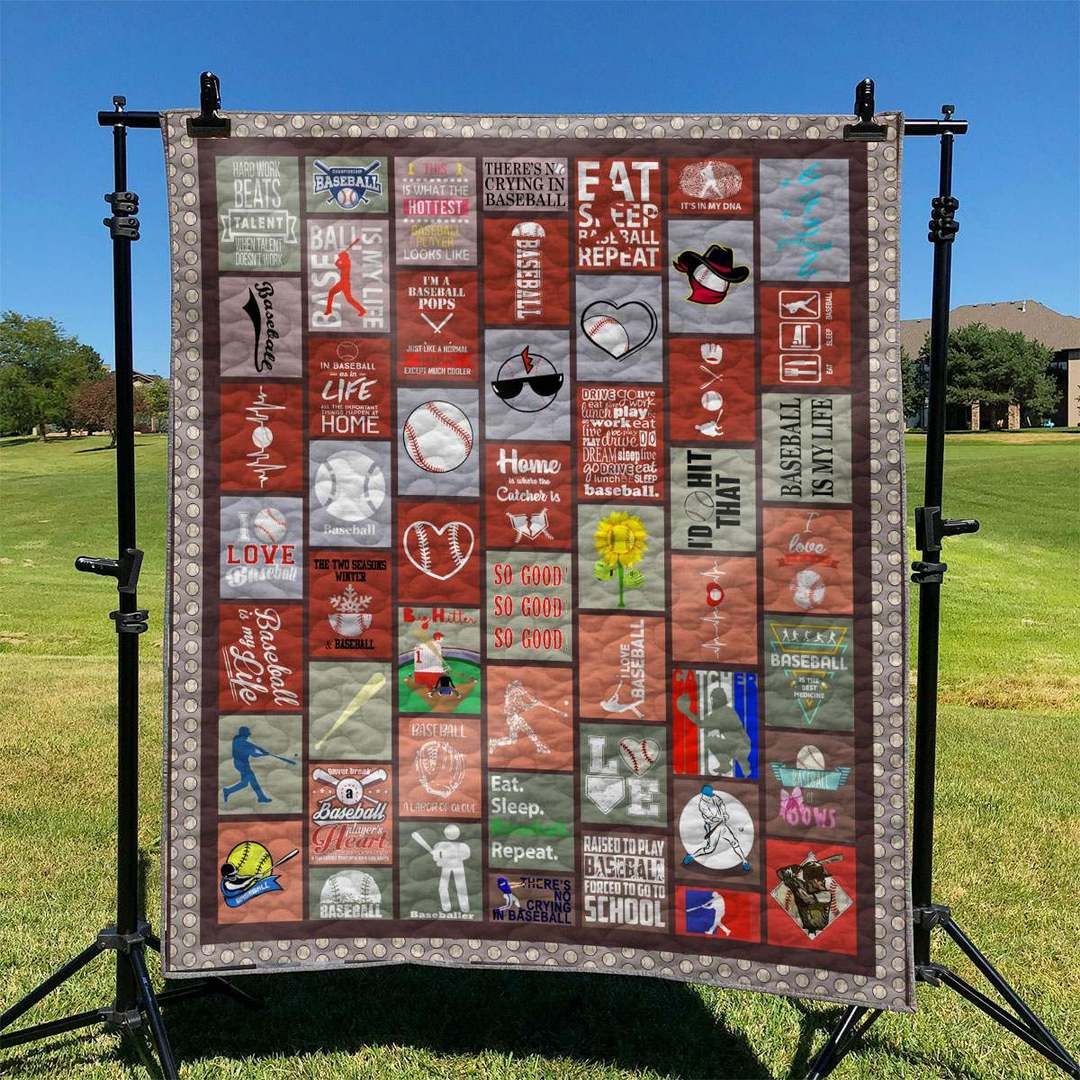 Baseball TD2809027 Quilt Blanket