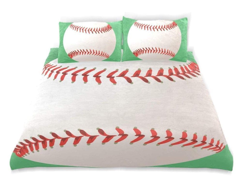 Baseball Theme Bedding Set