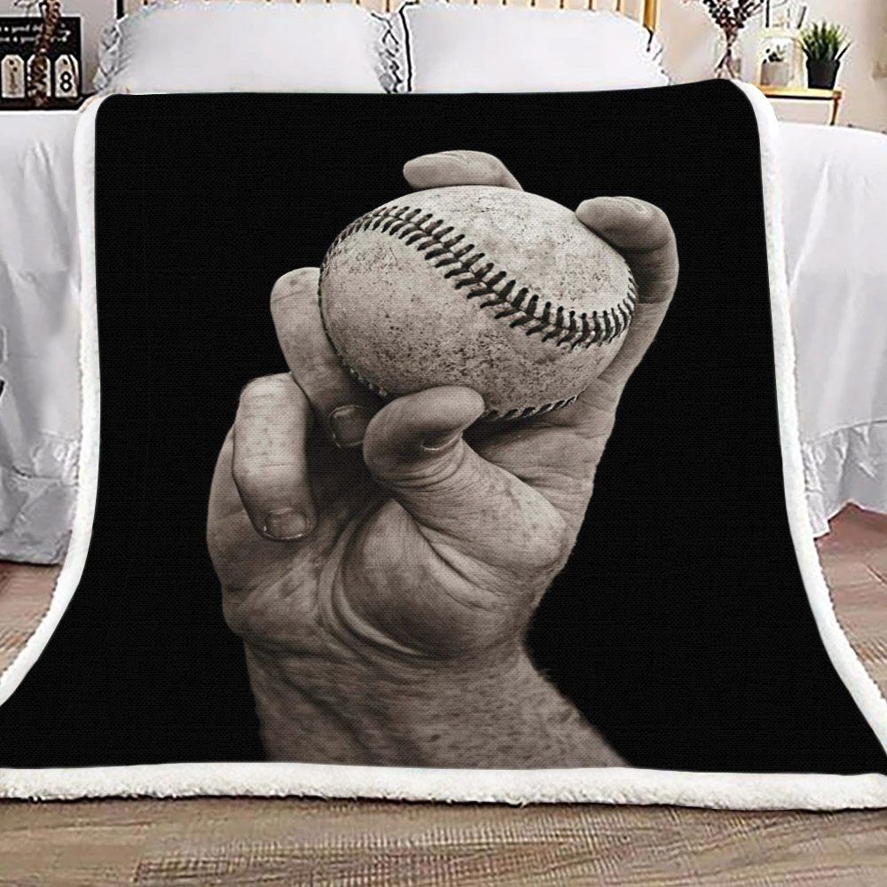 Baseball Sherpa Fleece