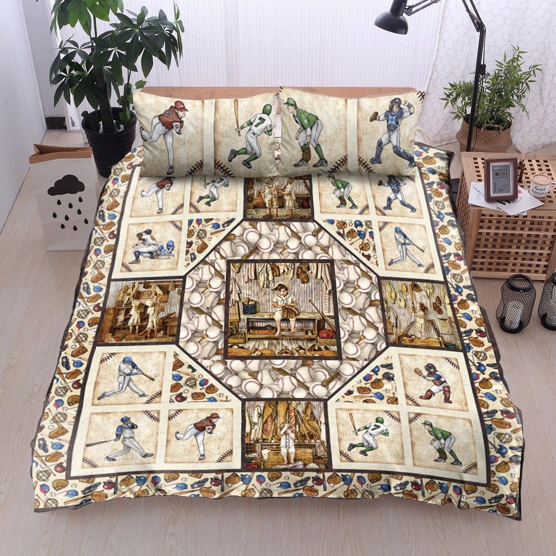 Baseball Bedding Set