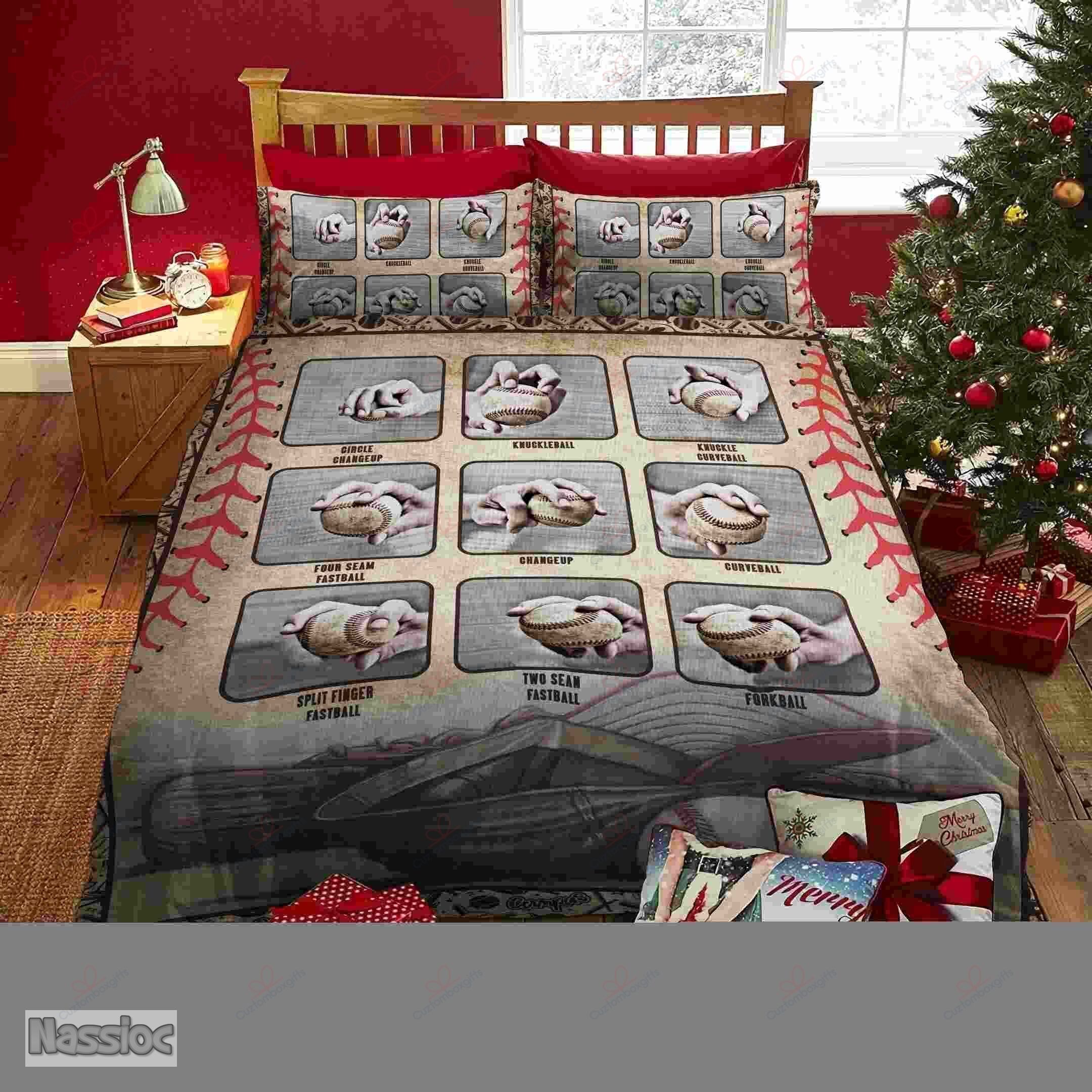 Baseball Vintage Bedding Set