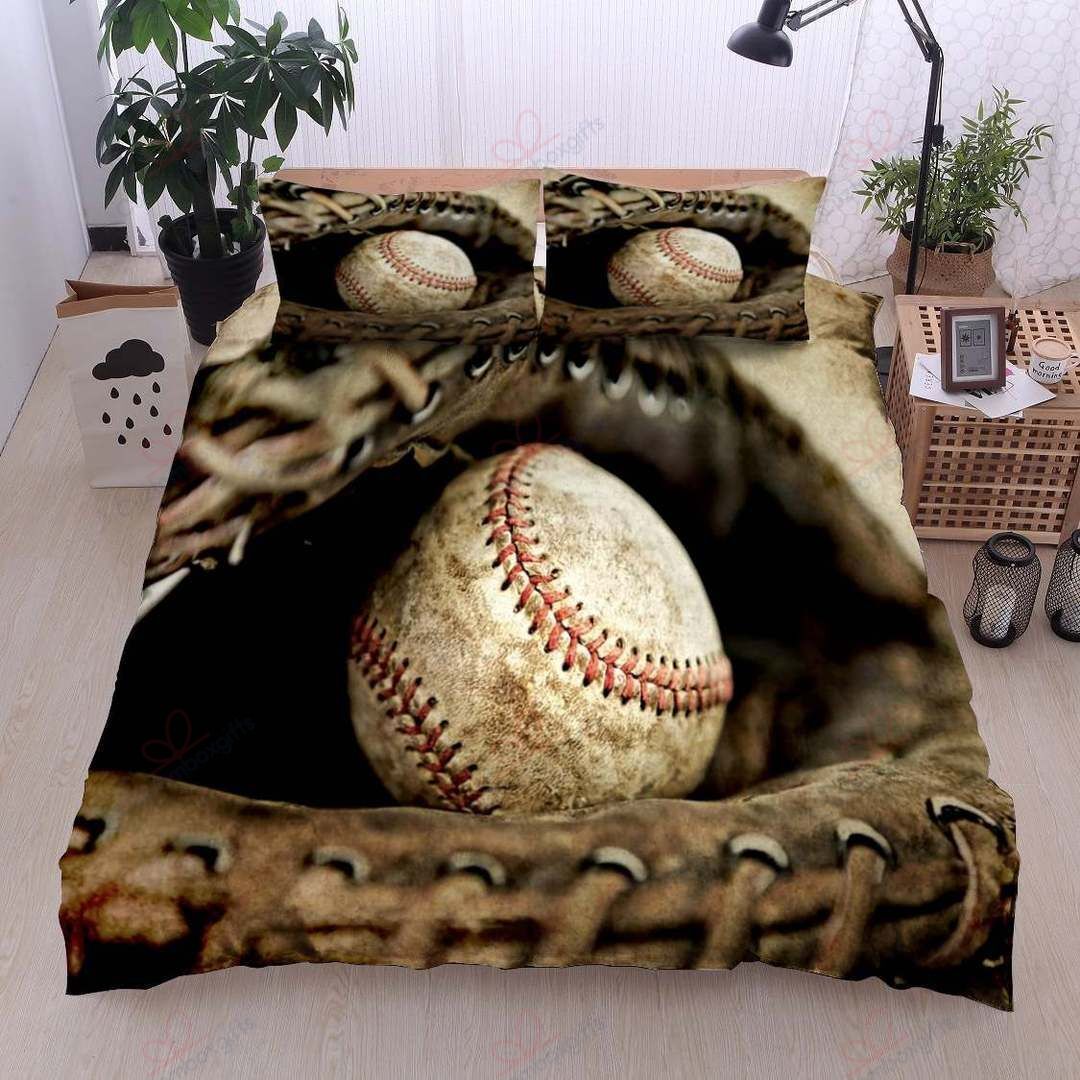 Baseball Vintage Bedding Set
