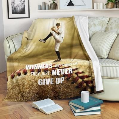 Baseball Winners Sherpa Fleece Blanket