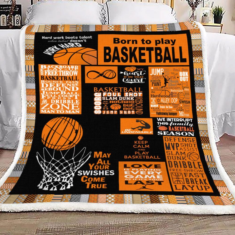 Baseball Sherpa Fleece Blanket