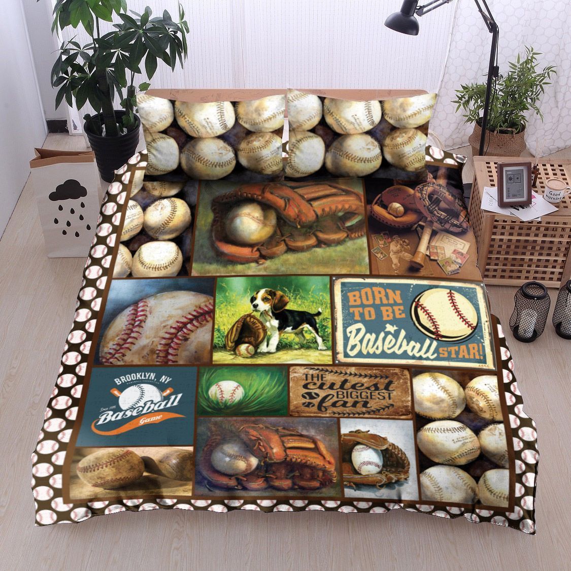 Baseball Bedding Set