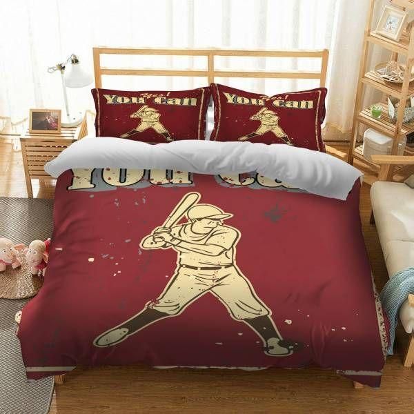 Baseball Your Goal Bedding Set