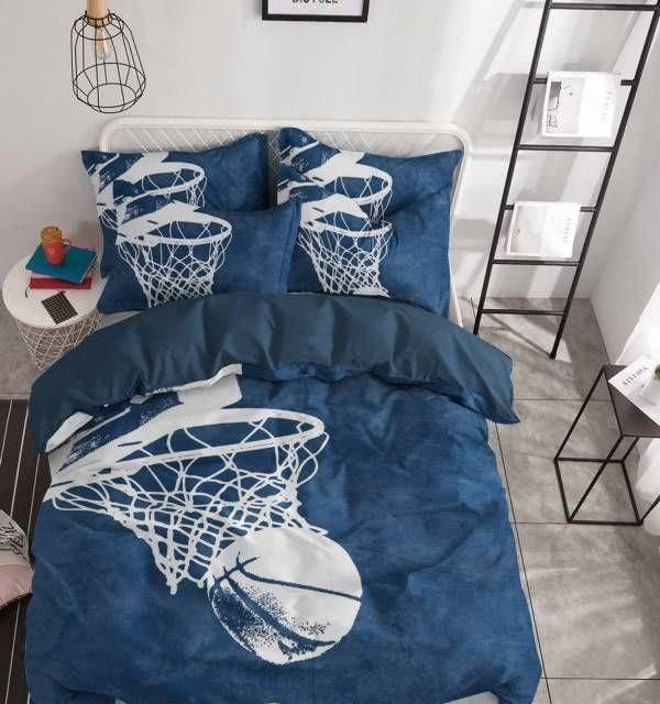 Basketball Ball Into The Basket Bedding Set