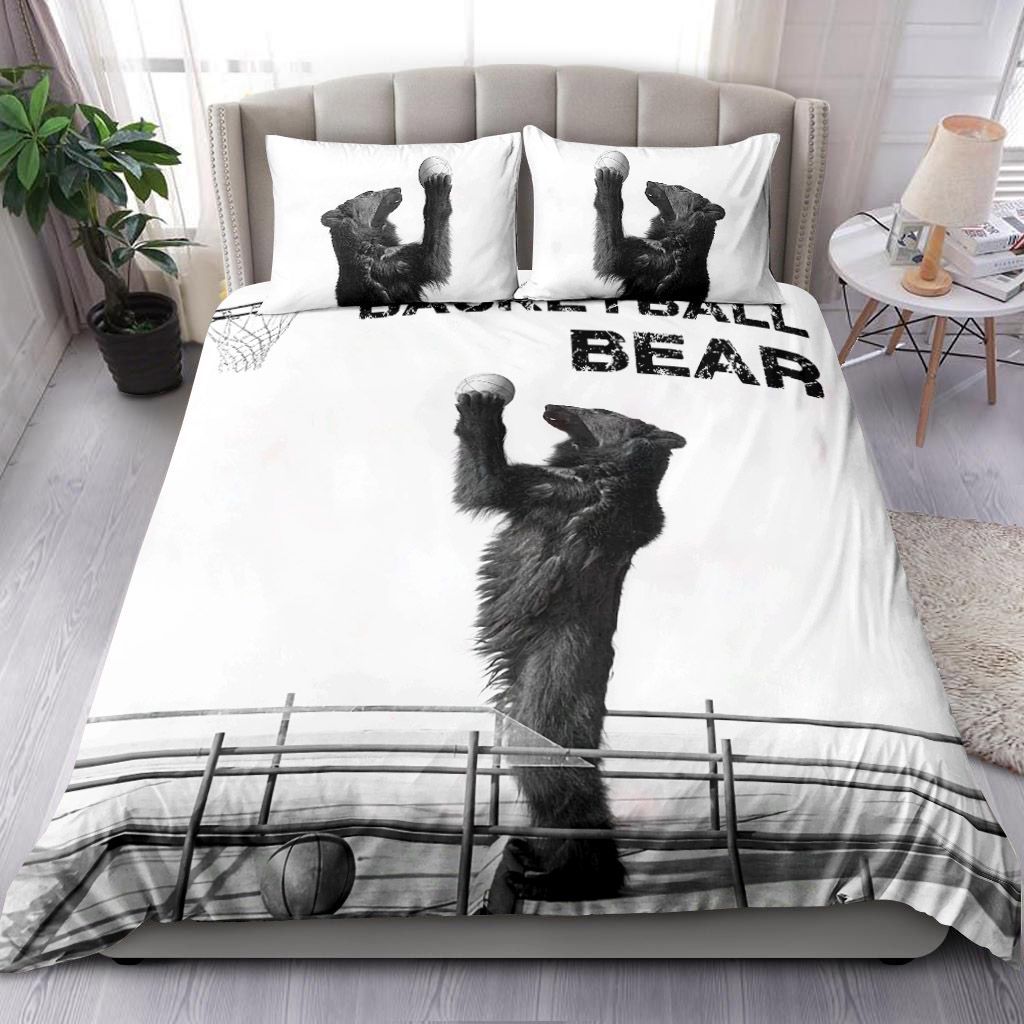Basketball Bear Bedding Set