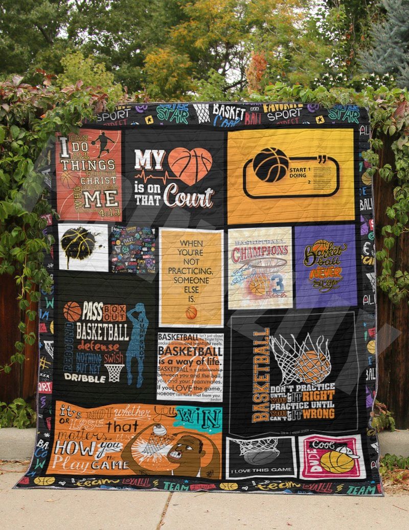 Basketball Bop Bop Baby Best Seller Quilt Blanket DHC020120940TD
