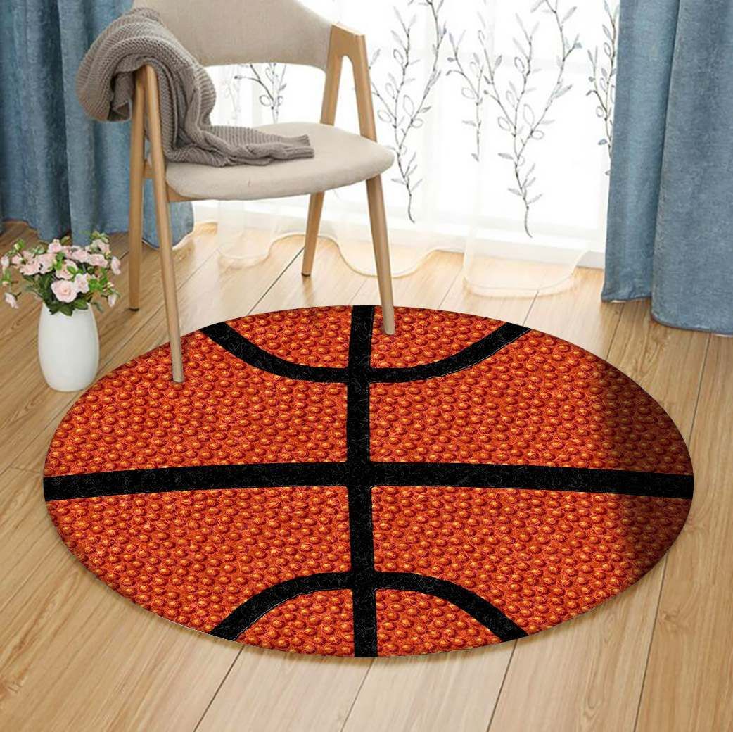 Basketball Round Carpet