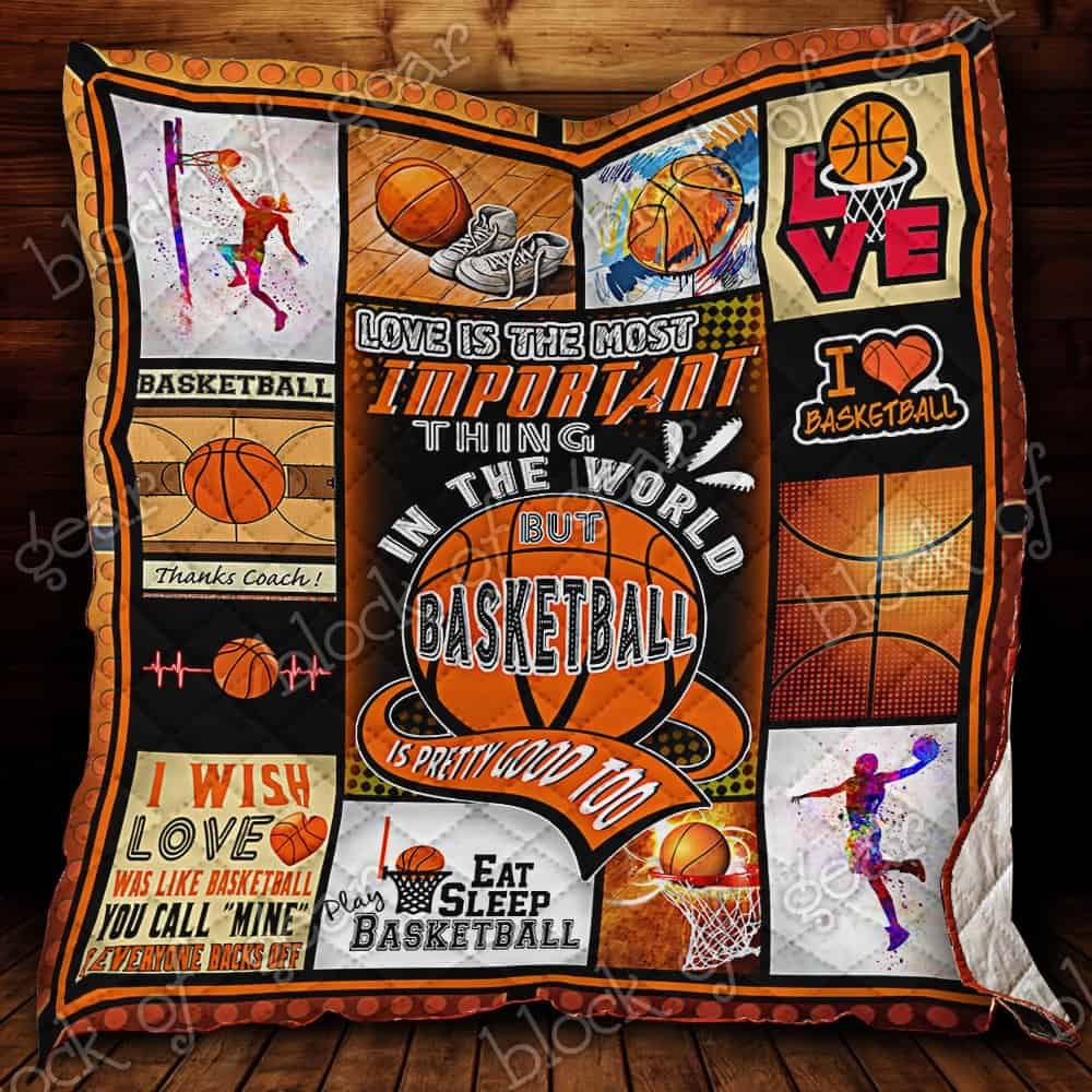 Basketball CL18100054MDQ Quilt Blanket