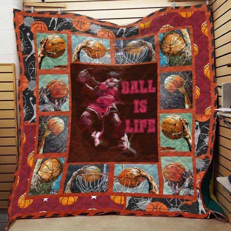 Basketball CLA1610084Q Quilt Blanket