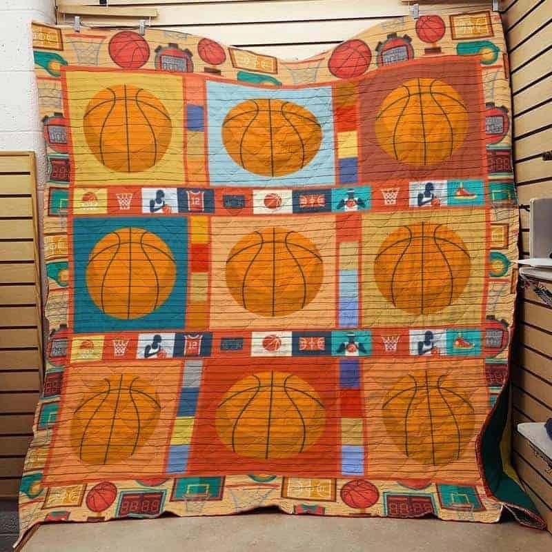 Basketball CLA1610097Q Quilt Blanket
