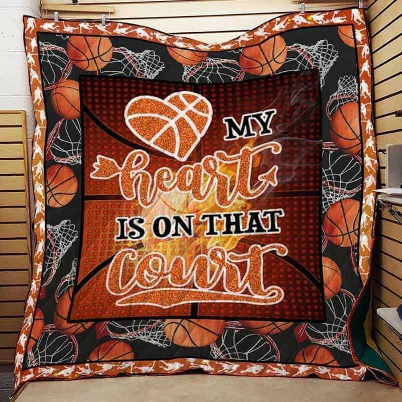 Basketball CLA1610118Q Quilt Blanket