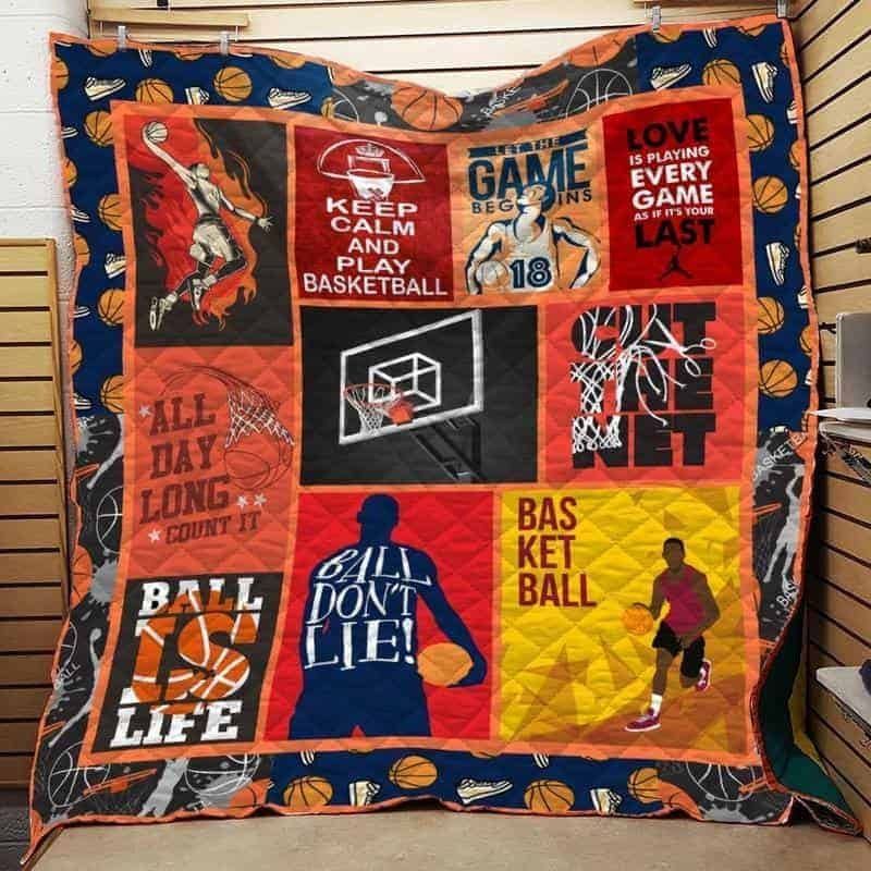 Basketball CLA1610137Q Quilt Blanket