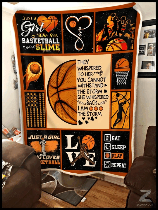 Basketball Sherpa Fleece Blanket
