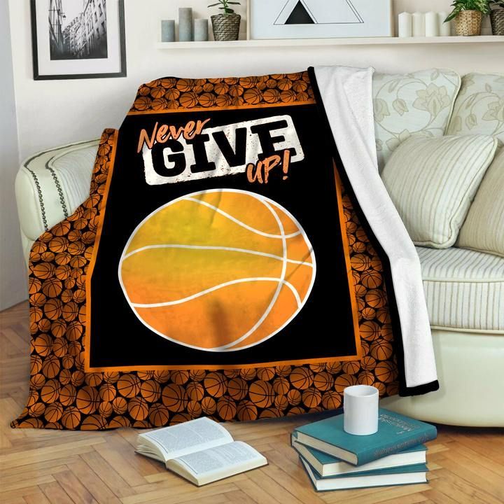 Basketball Sherpa Fleece Blanket