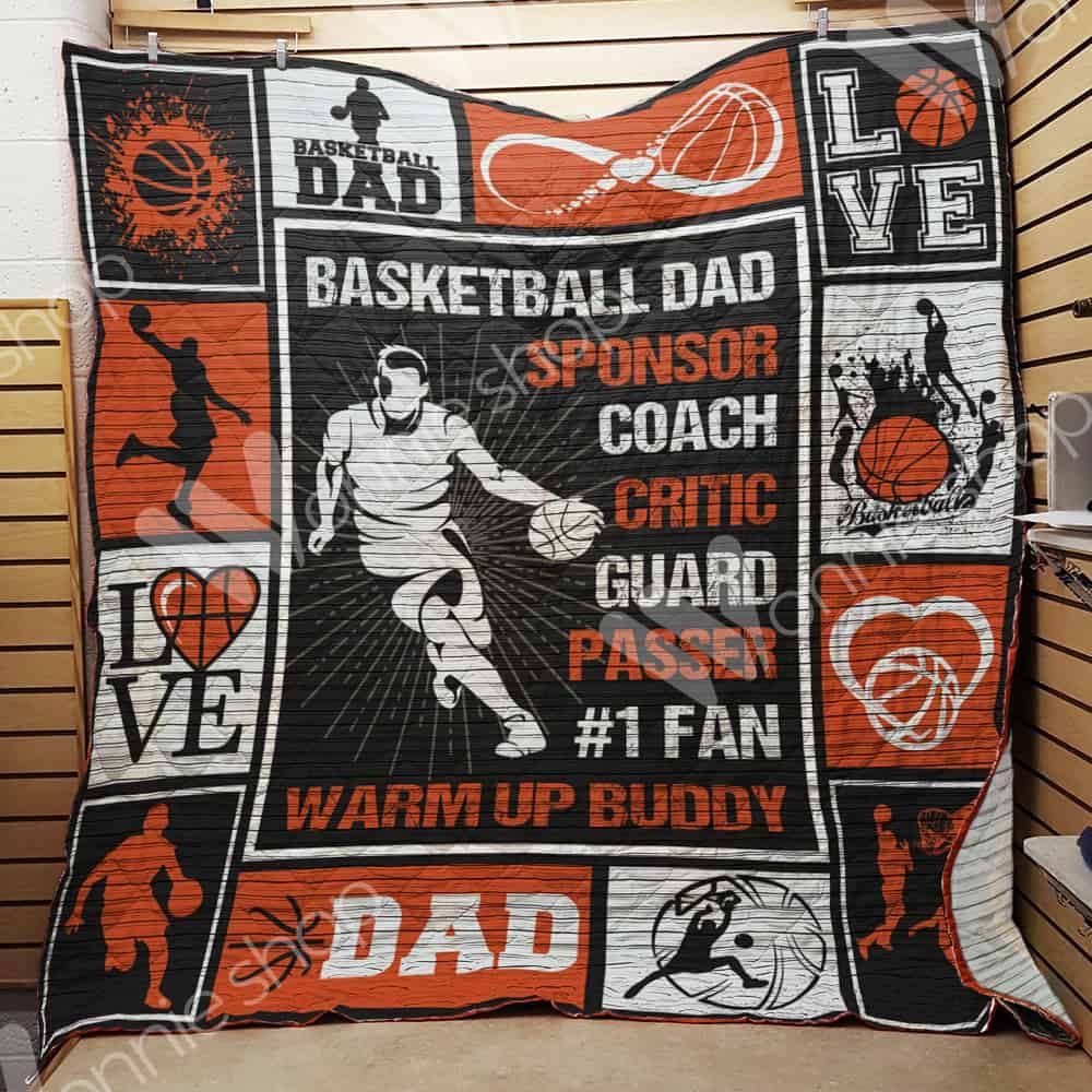 Basketball Dad Quilt Blanket DHC1102361TD