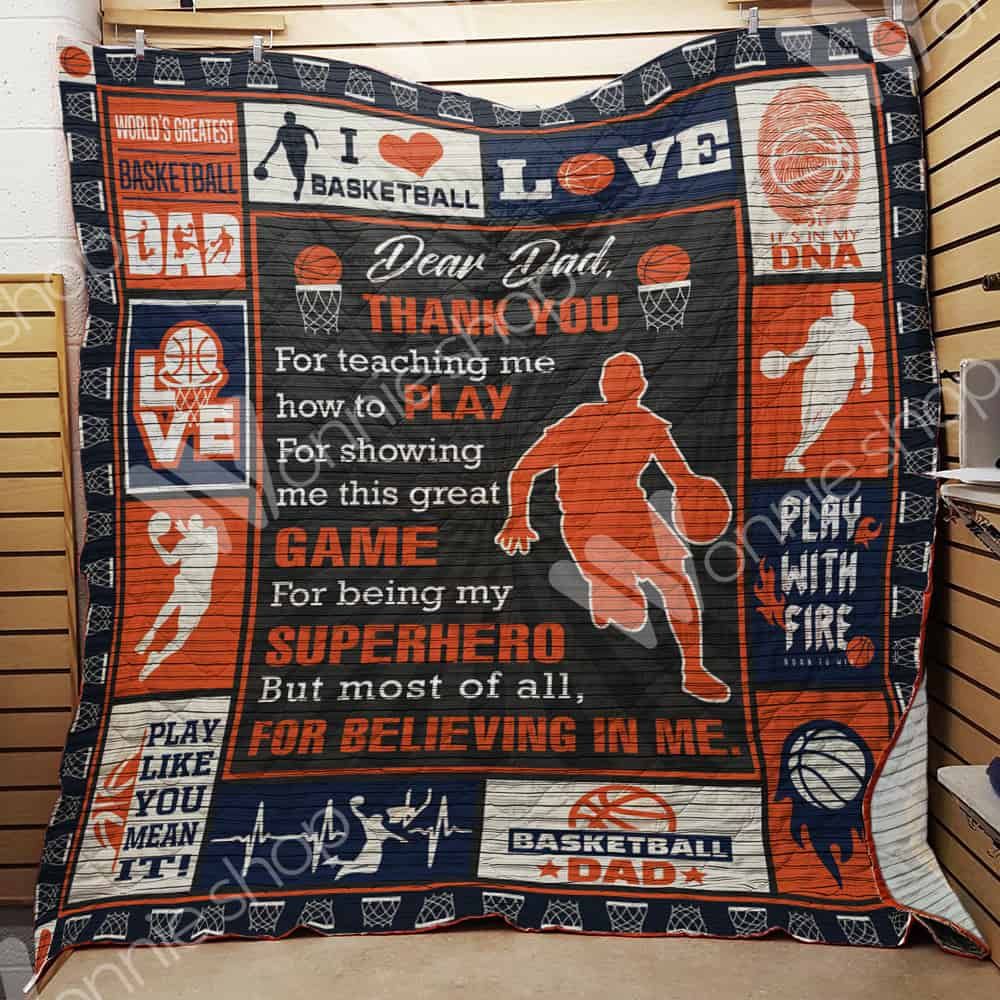 Basketball Dad Quilt Blanket DHC1102406TD