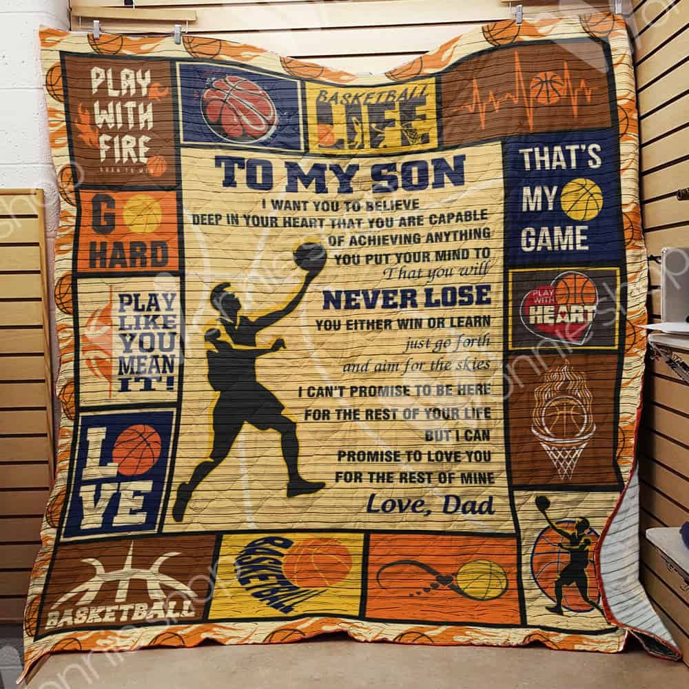 Basketball Dad Quilt Blanket DHC1102458TD