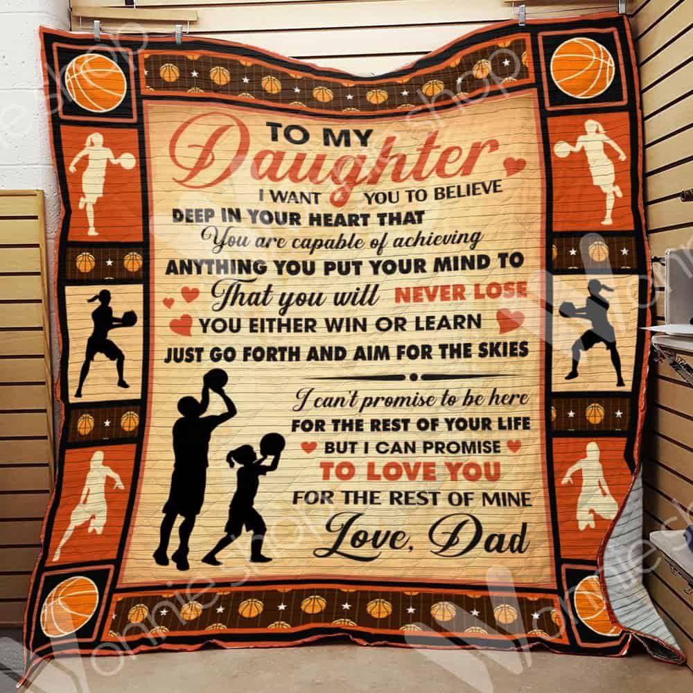 Basketball Daughter Quilt Blanket DHC0102436TD