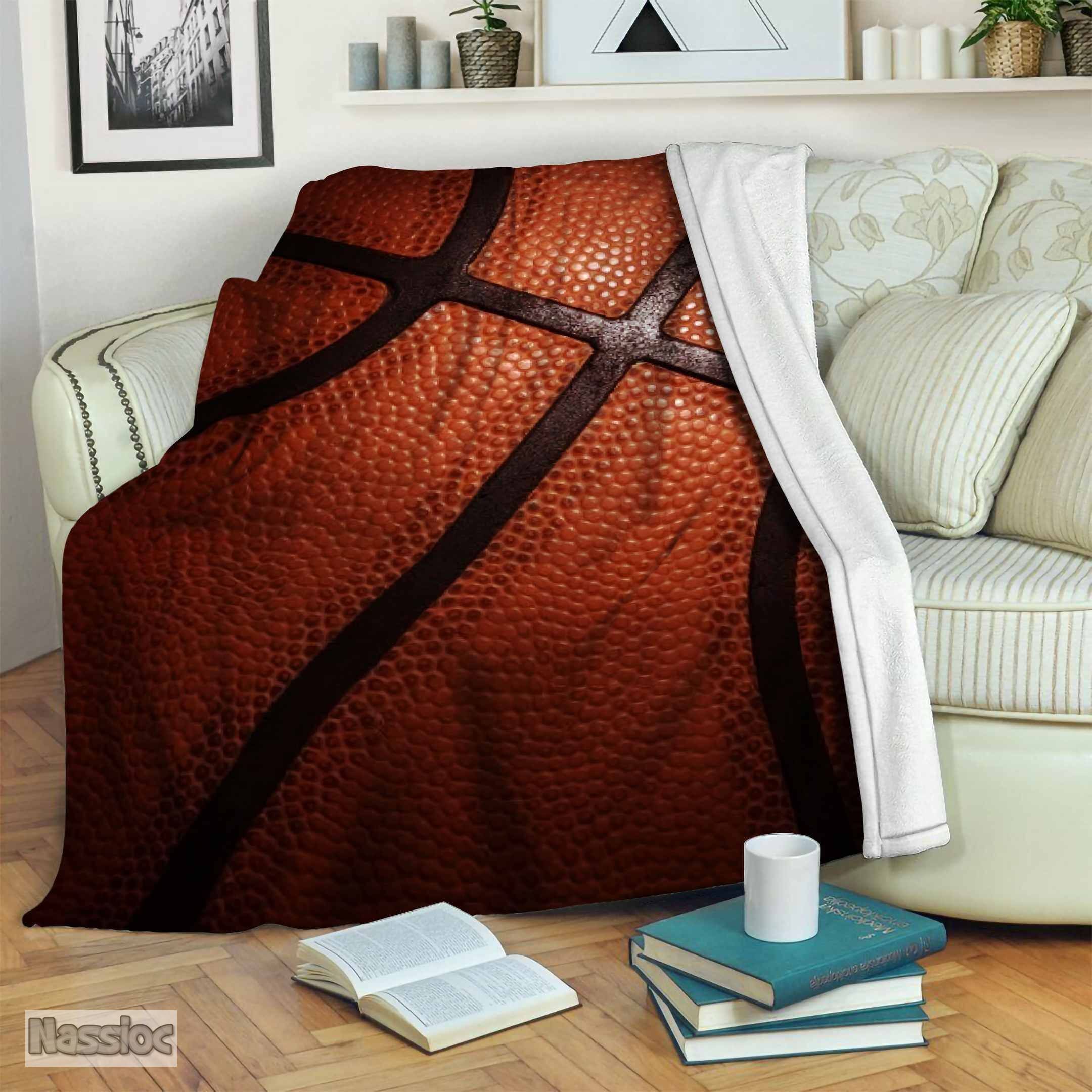 Basketball Fleece Blanket